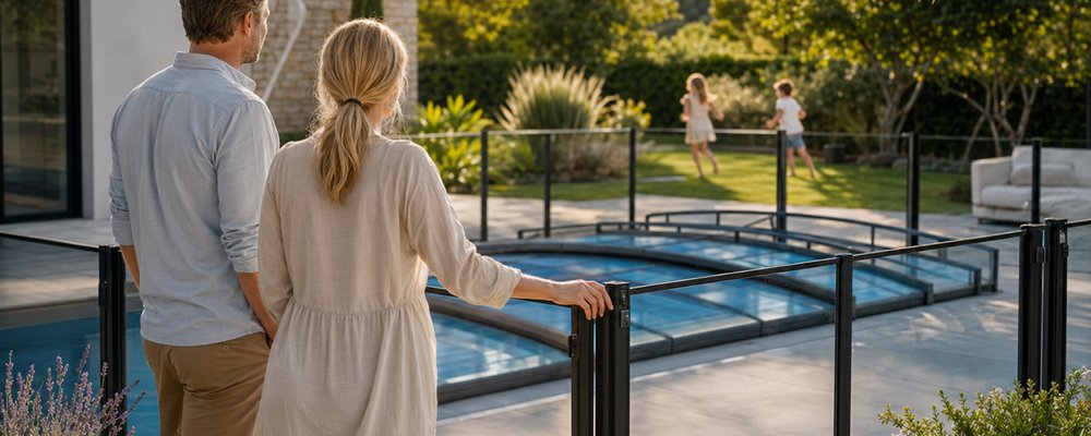 Wie schütze ich Kinder am Pool?