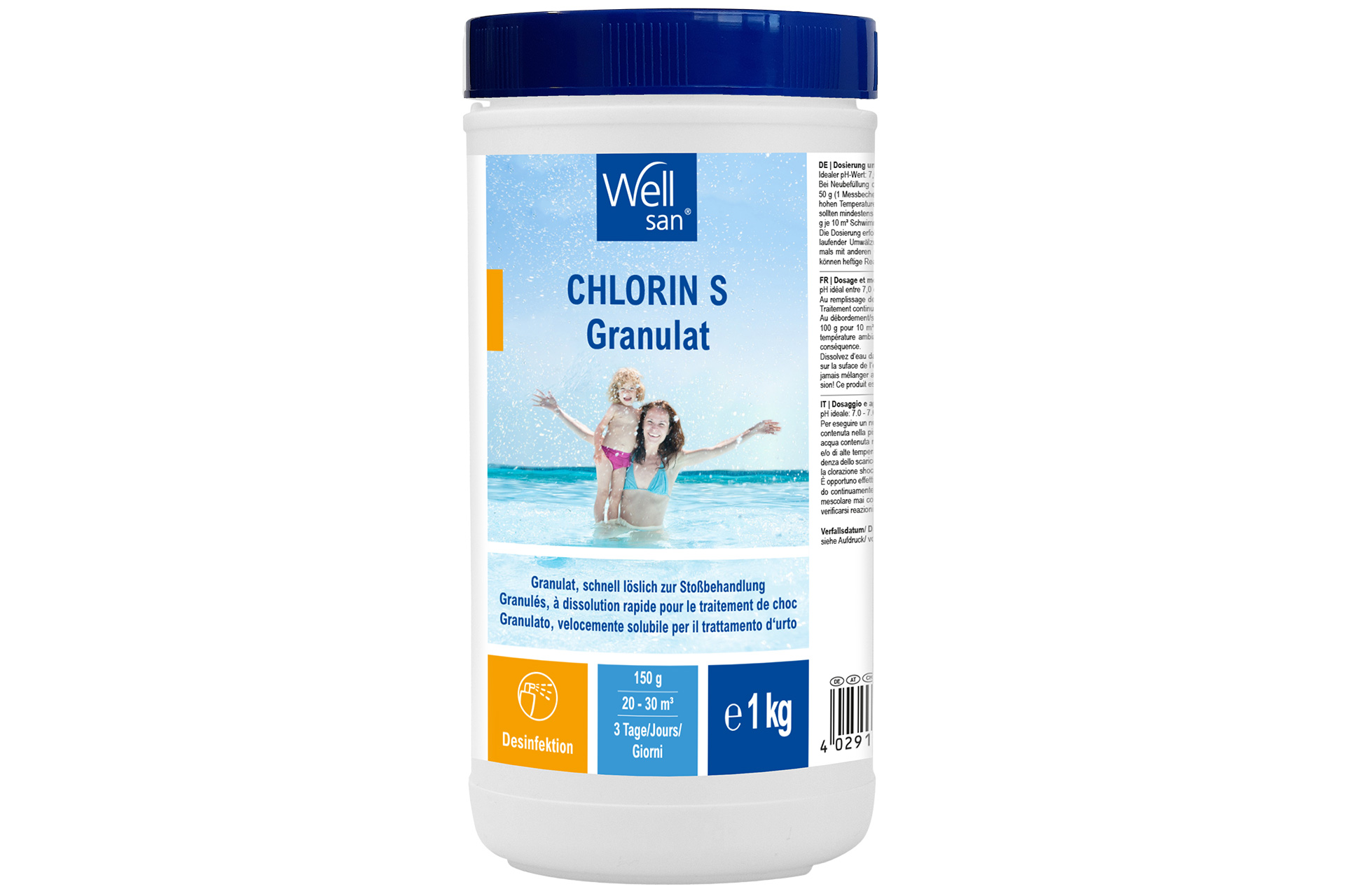 0501001W-1_Chlorin-S-Granulat-1-kg Wellsan Chlorin S Granulat 1 kg
