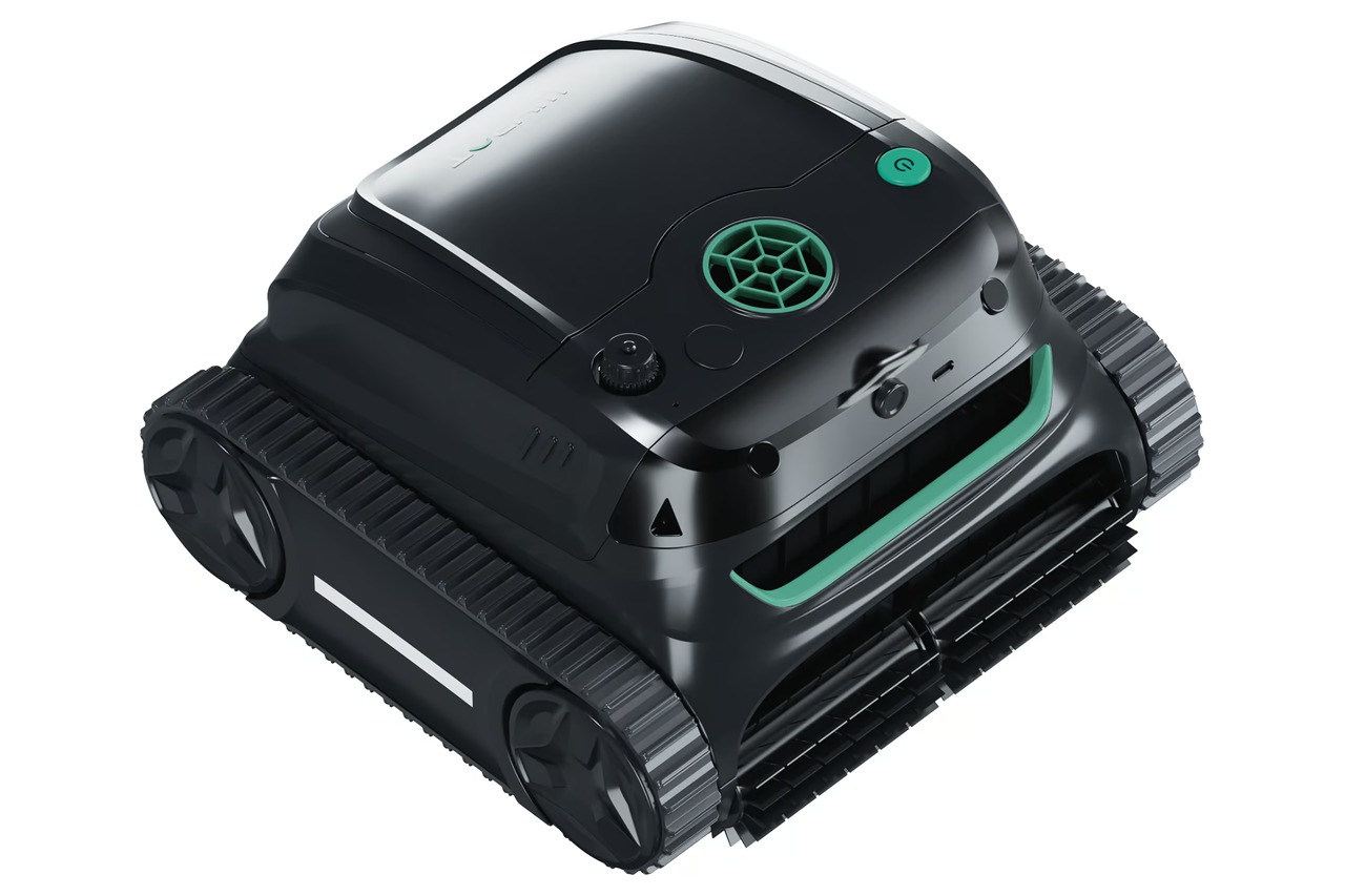 WYBOT S2 Vision Poolroboter in Schrägansicht von vorn links