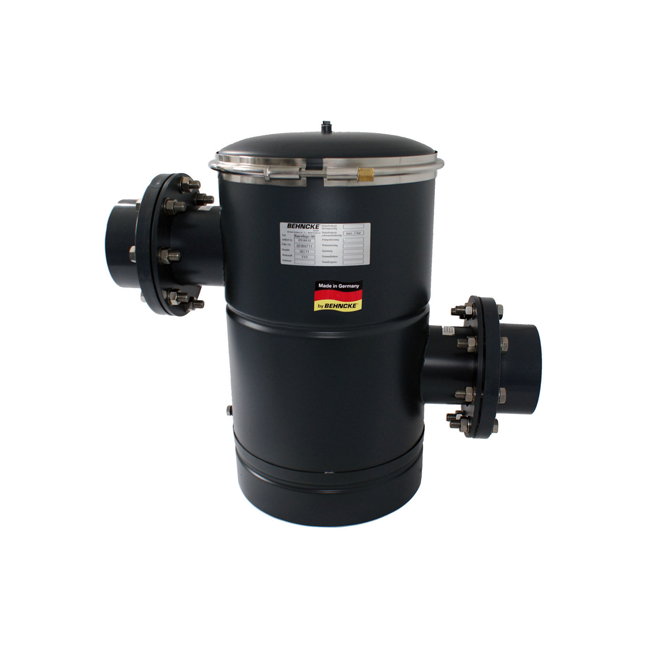 behncke_vorfilter_87000004 Behncke Edelstahl Fasernfänger Vorfilter