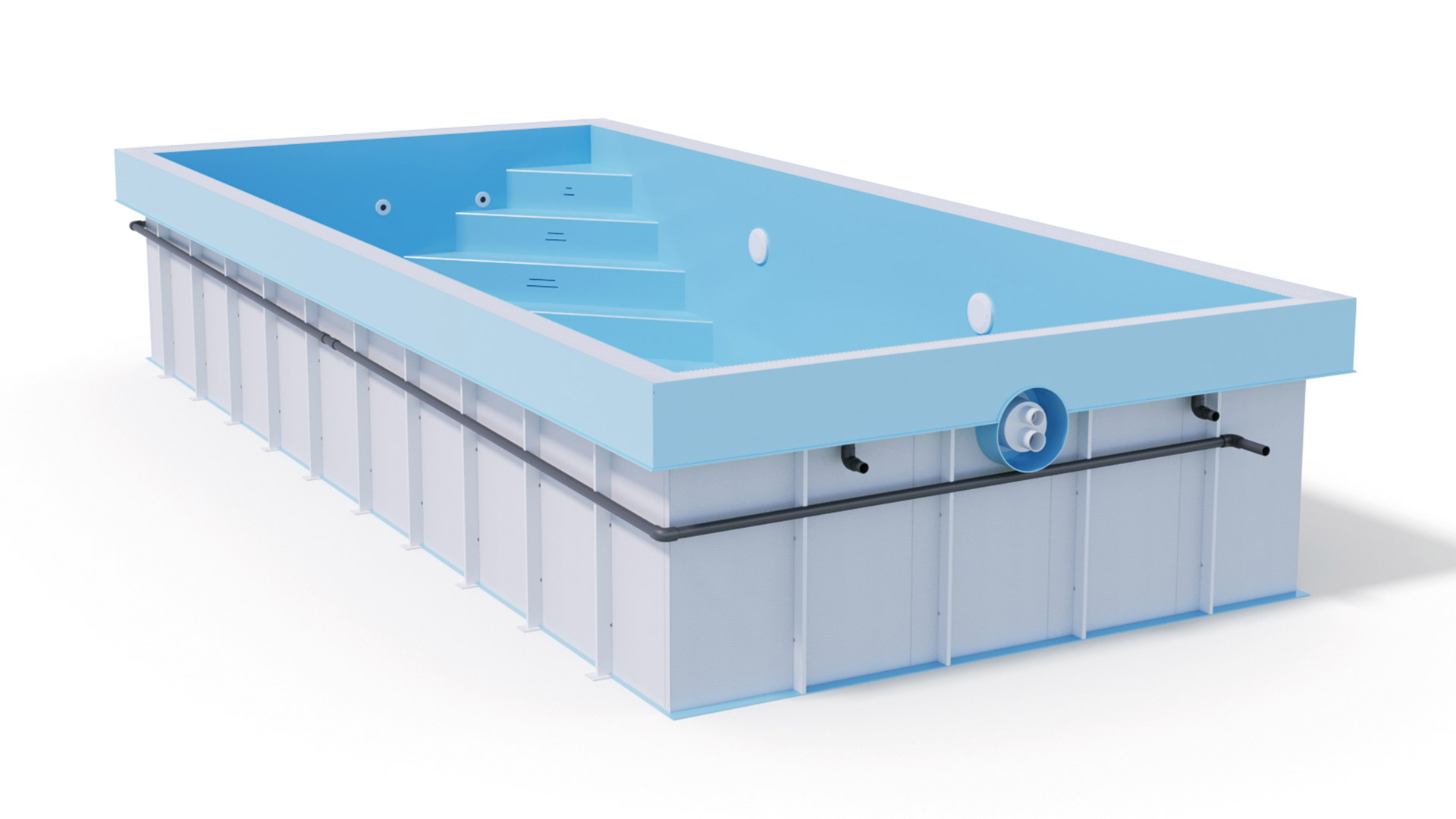 g1_benefit_ueberlauf Albixon QBIG Benefit Top Überlaufpool 3x6x1,5m