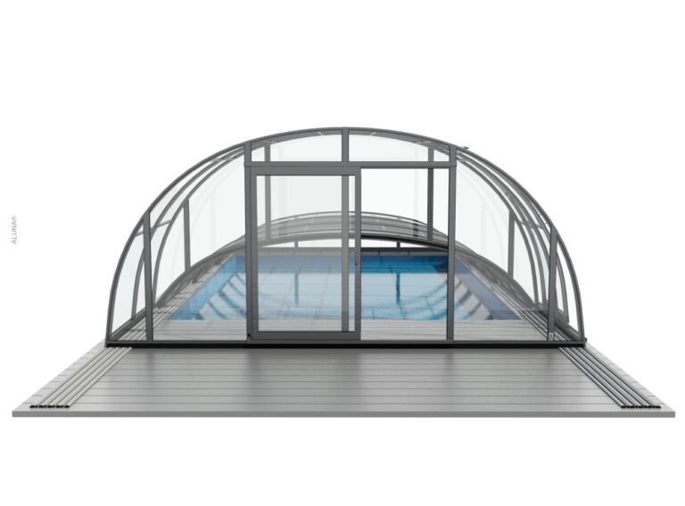 Schwimmbadüberdachung Aluna® Duo Schwimmbadüberdachung Aluna® Duo