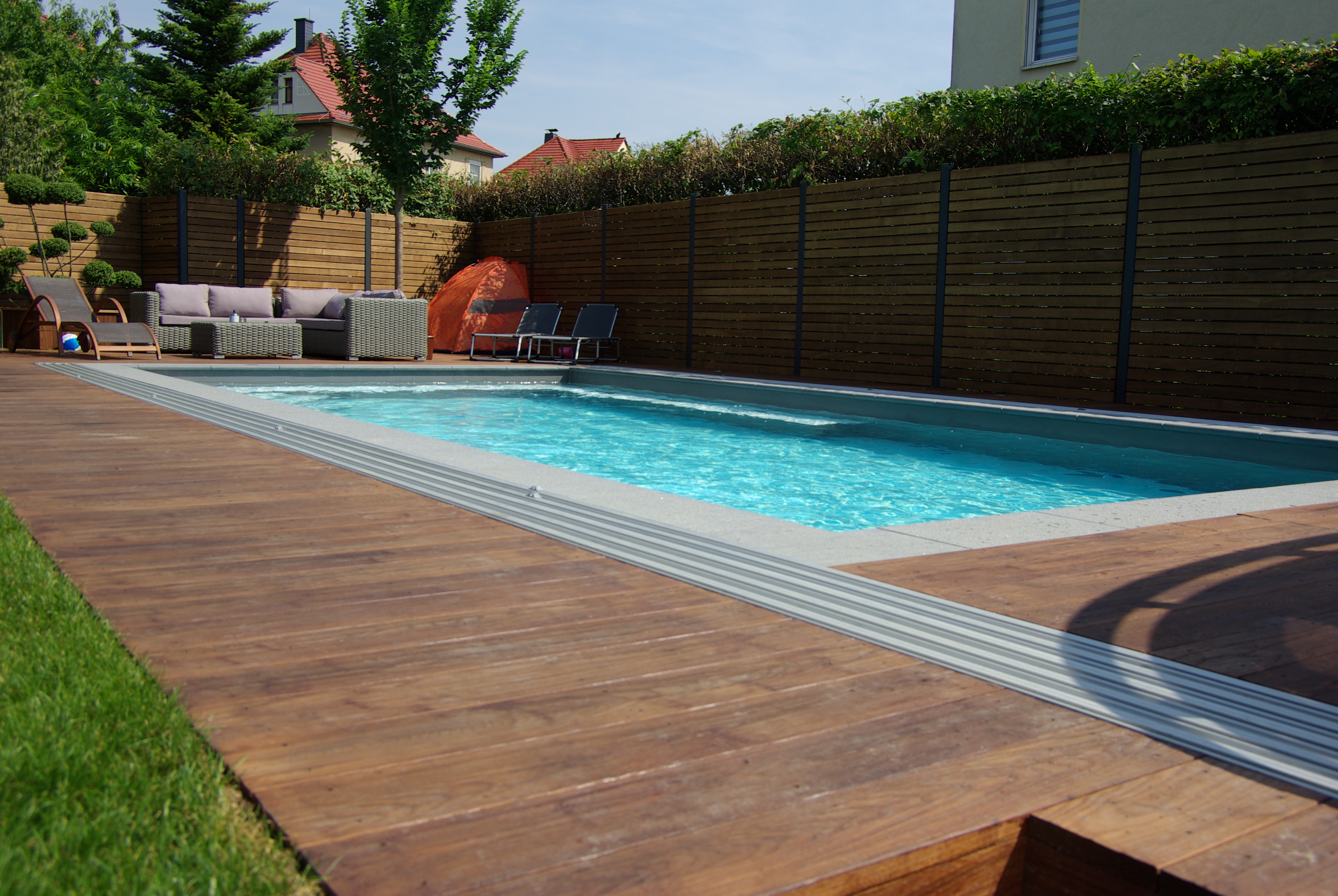 Becken 4,5x10x1,5m