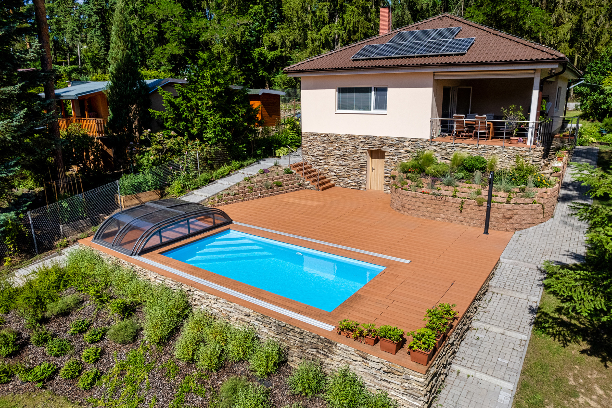 Poolüberdachung Albixon Dallas Poolüberdachung Albixon Dallas