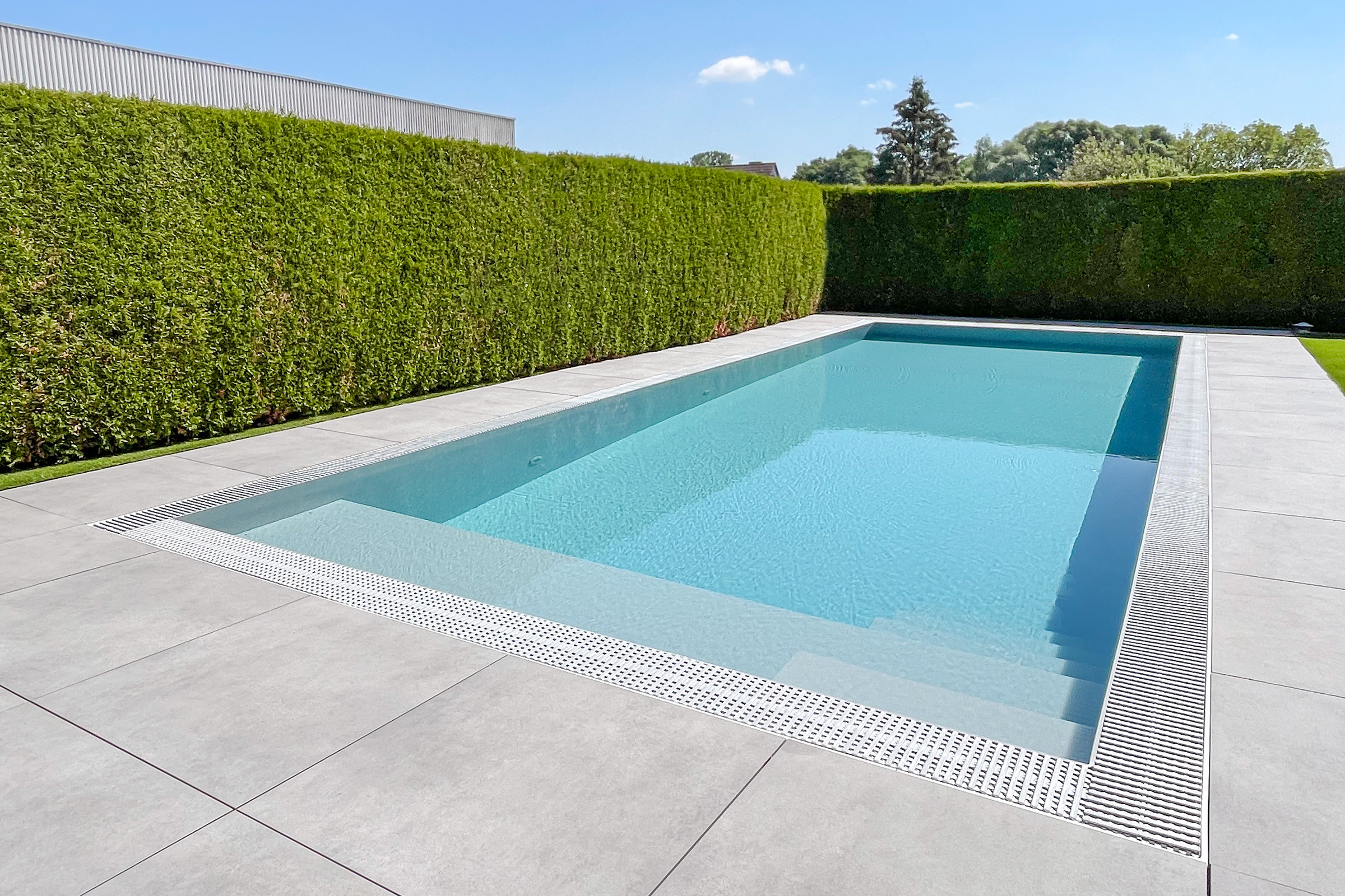 pp-pool-elite-ueberlaufbecken-grau-008a Überlaufbecken Elite Pro PP Plus Pool 4x11 m