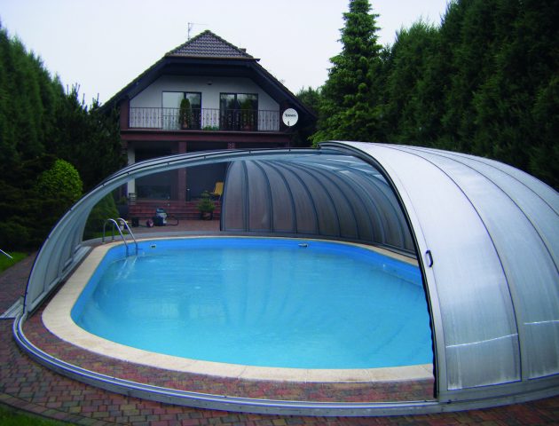Schwimmbadüberdachung Aluna® UFO Schwimmbadüberdachung Aluna® UFO