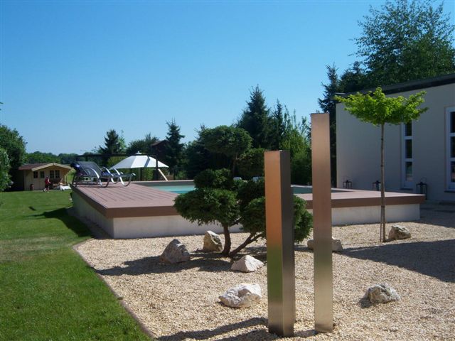 Aussenbereich Pool