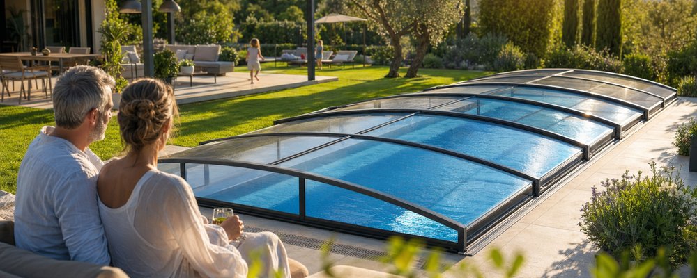 Wie verhindere ich Schimmel an der Poolüberdachung?