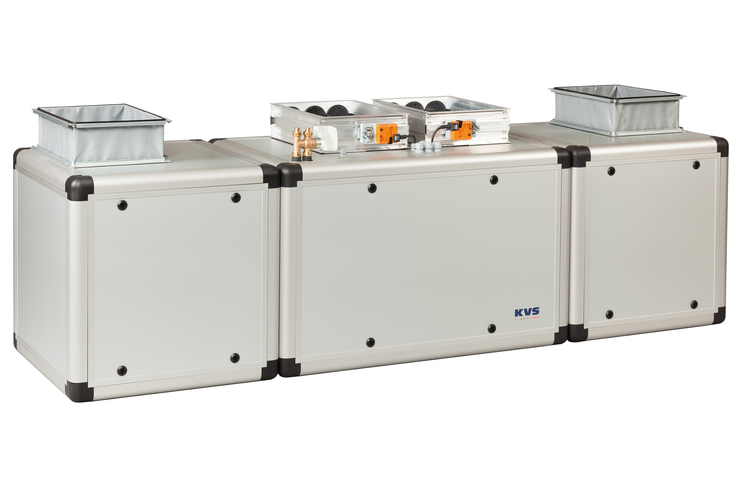 KVS® LEG-AuFo Raumentfeuchter für Hallenbäder mit Außenluftführung Modulares KVS® LEG-AuFo Kanalgerät mit Außenluftanschluss zur Entfeuchtung von Schwimmhallen