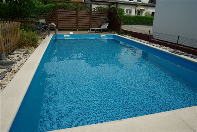 Pool Mosaik Folieauskleidung