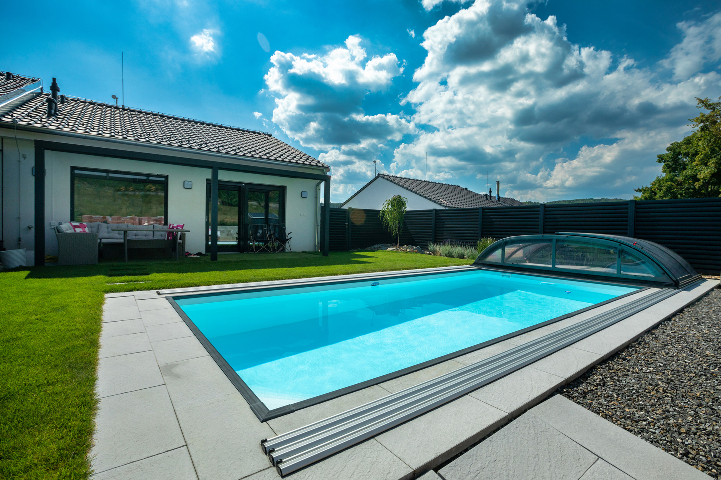 Poolüberdachung Albixon Dallas Poolüberdachung Albixon Dallas