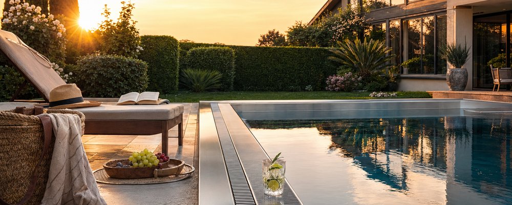 Edelstahlpool: Welche Oberflächenveredelungen sind verfügbar?