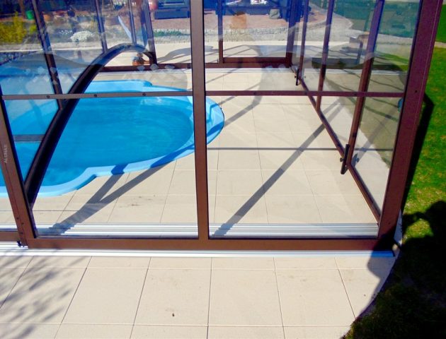 Schwimmbadüberdachung Aluna® Duo III Schwimmbadüberdachung Aluna® Duo III