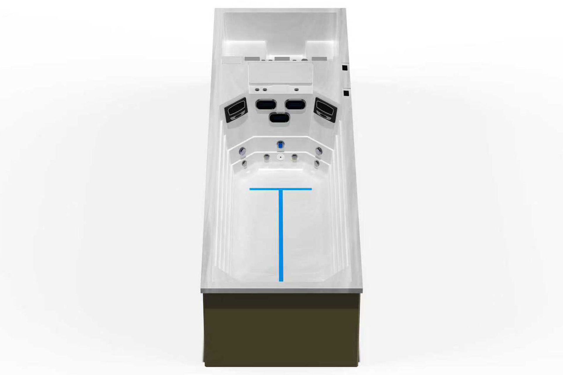 Swim Spa mit Whirlpool – Timeless Spa Timax SLS 8420 INGROUND