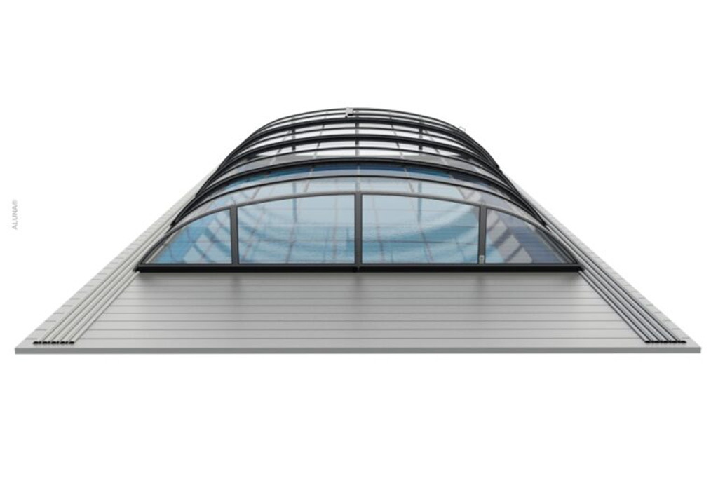 Poolüberdachung Aluna® Atlanta Poolüberdachung Aluna® Atlanta