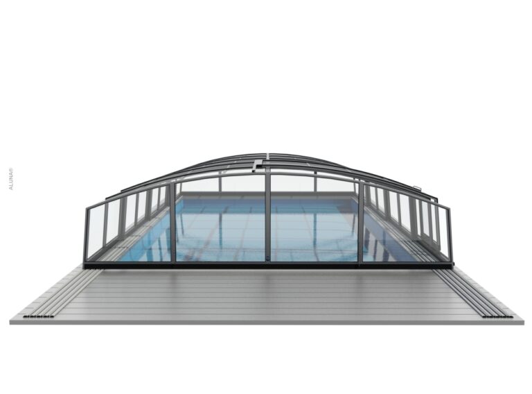 Schwimmbadüberdachung Aluna® Admiral II Schwimmbadüberdachung Aluna® Admiral II