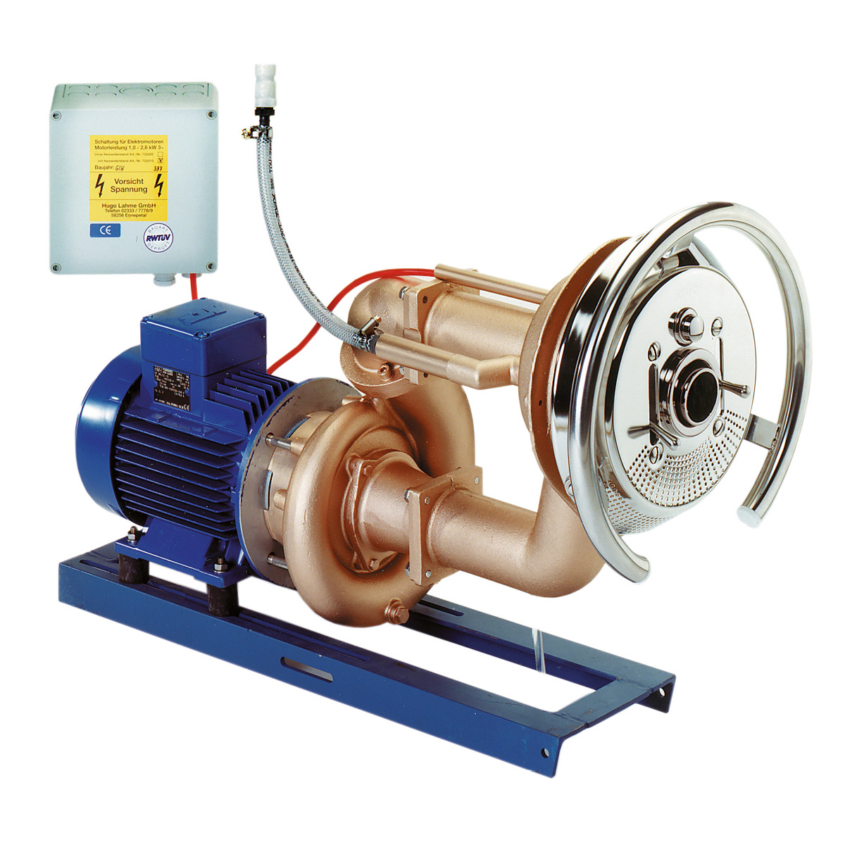 Lahme Anschlusssatz Gegenschwimmanlage Typ Taifun Kompakt