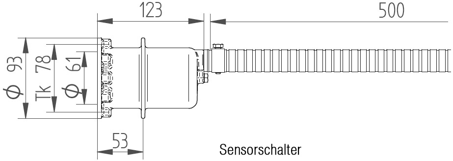X-Stream_Sensorschalter Lahme X-Stream Gegenstromanlage Einbausatz