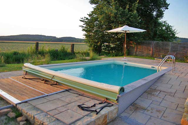 Sicherheitsabdeckung Schwimmbecken Calypso