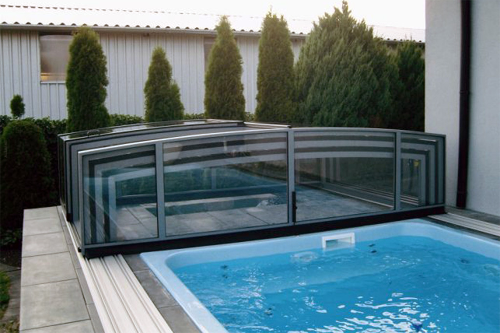 Flache Poolhalle Aluna® H2O Flache Poolhalle Aluna® H2O