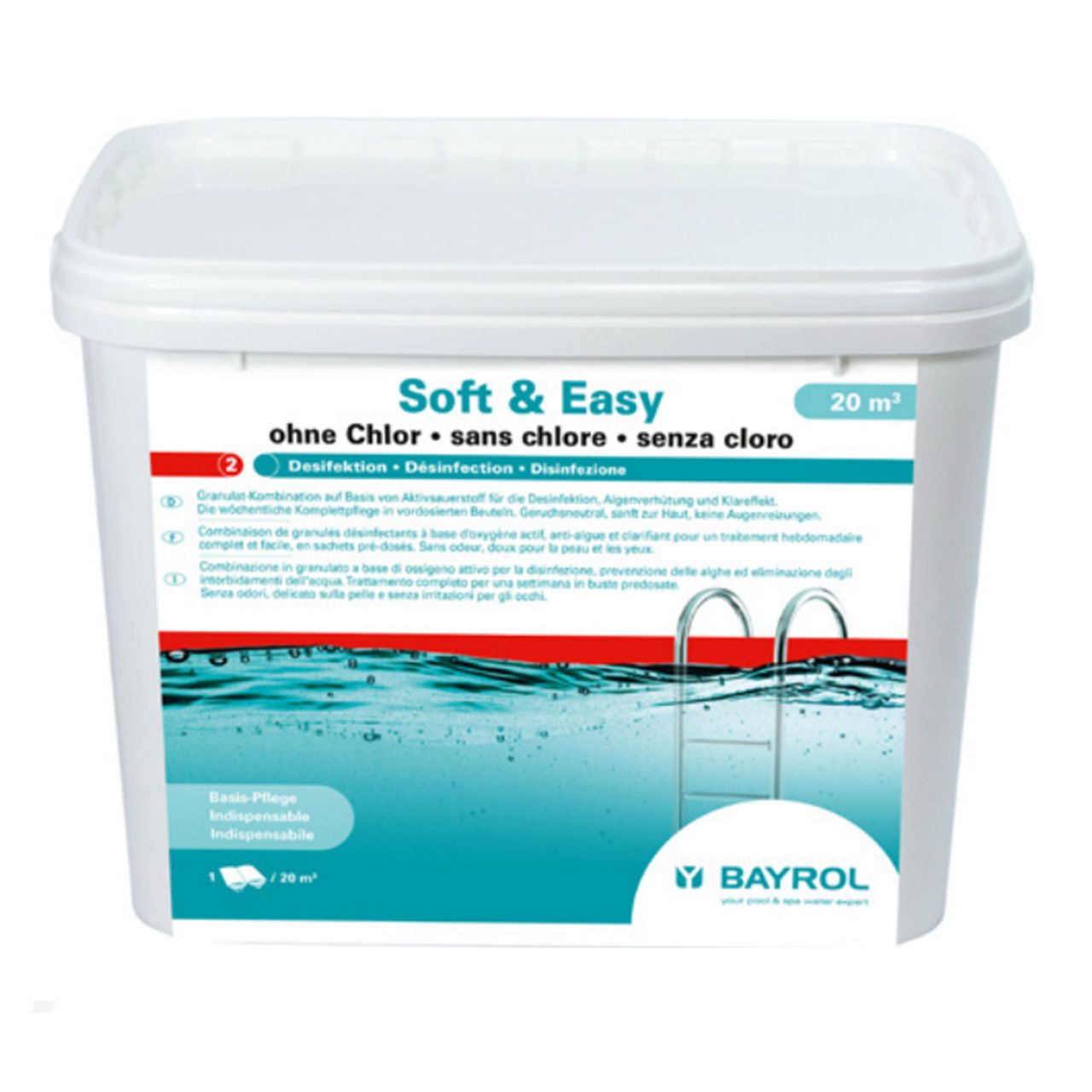 Bayrol Soft & Easy chlorfrei 20m3
