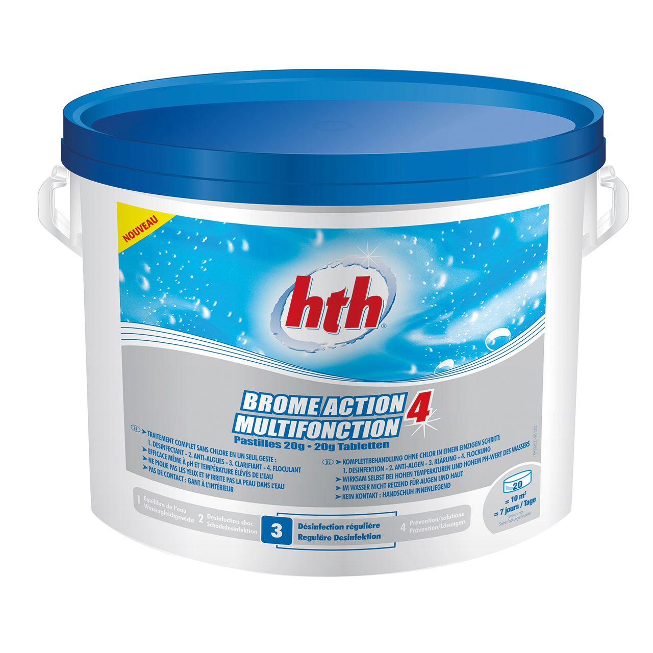 HTH Brom Action 4 Multifunktionstabletten 5kg
