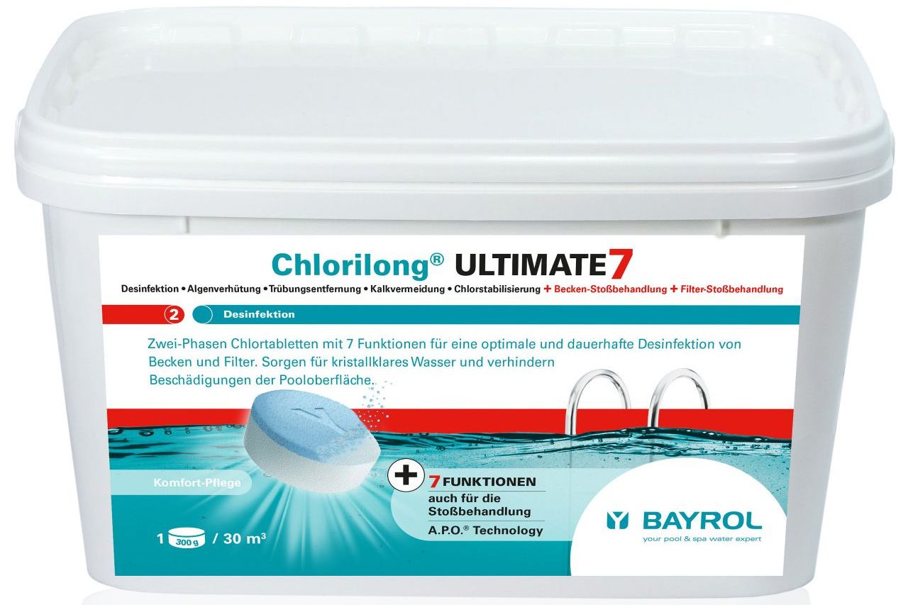 Chlorilong ULTIMATE 7 - mit Clorodor Control Kapsel