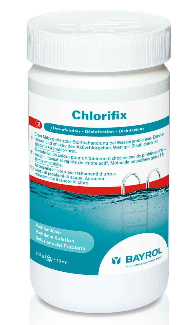 Chlorifix - Hochwertiges Chlorgranulat zur Stoßbehandlung bei Wasserproblemen 1kg