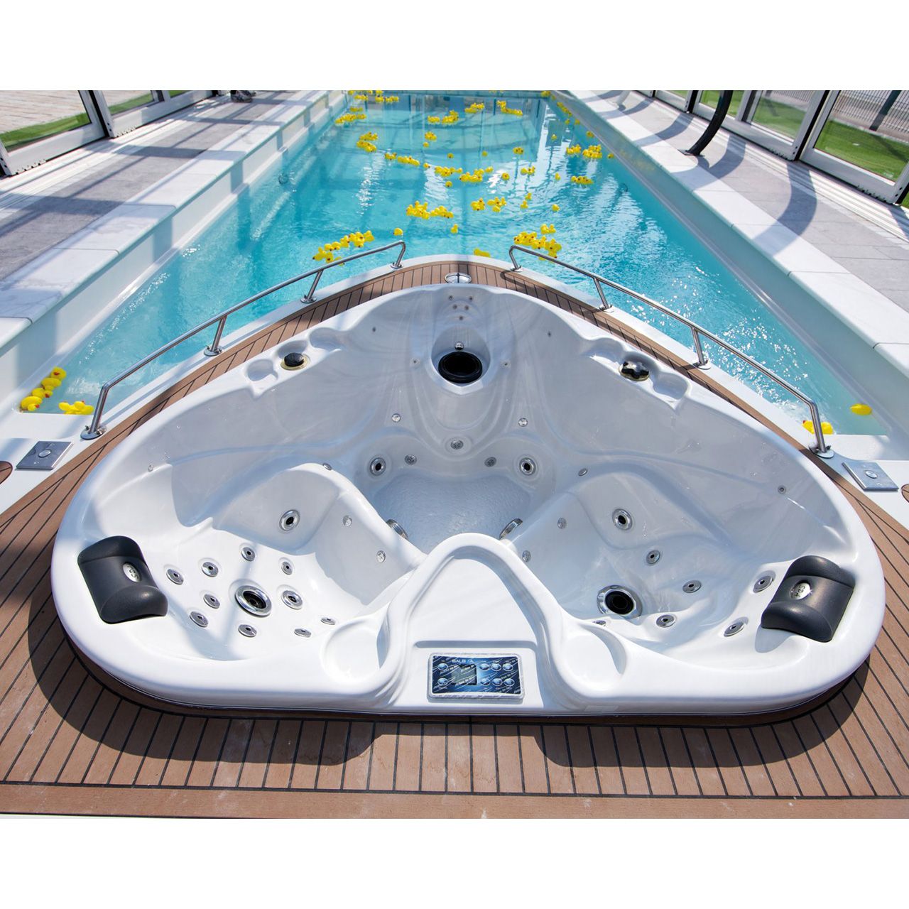 Compass Carbon Ceramic Schwimmbecken Yacht Pool 11,54mx4,04mx1,50m